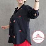 شومیز گلدوزی ترک