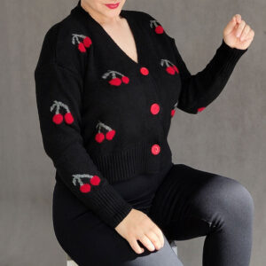 ژاکت طرح گیلاس