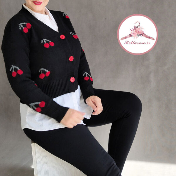 ژاکت طرح گیلاس
