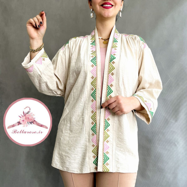 مانتو گلدوزی ترک